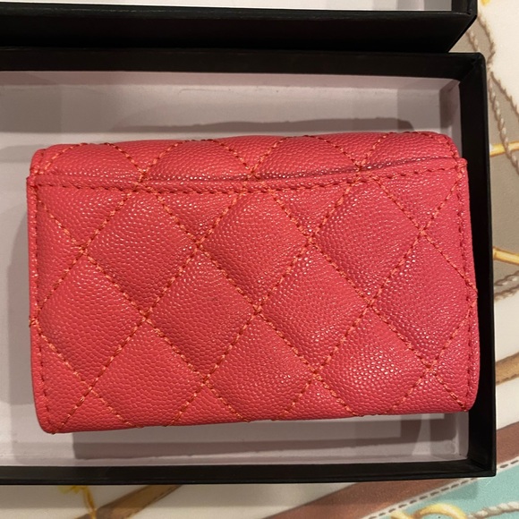 CC Caviar Pink Wallet - Picture 8 of 10